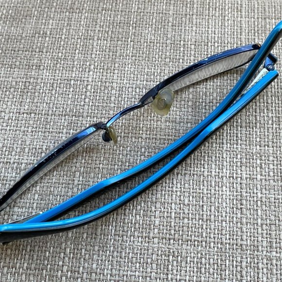 Ray-Ban Kids Eyeglasses Frame RB1025 400 45[]16 125 Black/Blue Glasses - Picture 10 of 11